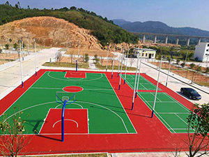 丙烯酸籃球場